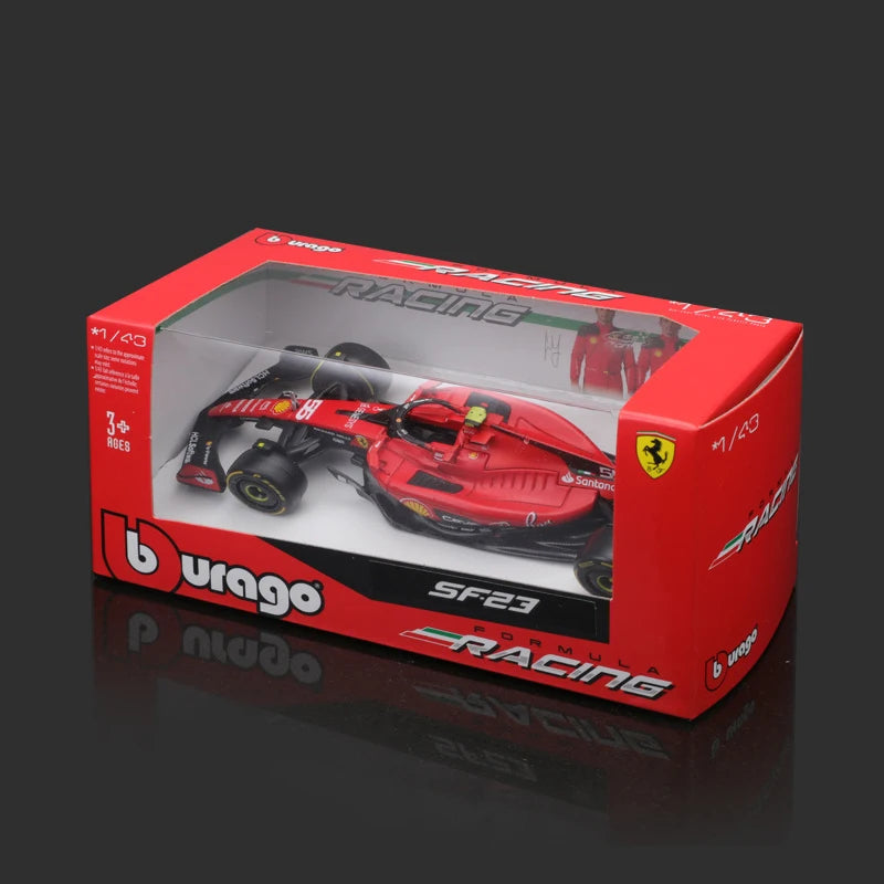 Ferrari SF23 (2023) - Monoplaza a Escala 1:43 (Charles Leclerc / Carlos Sainz)