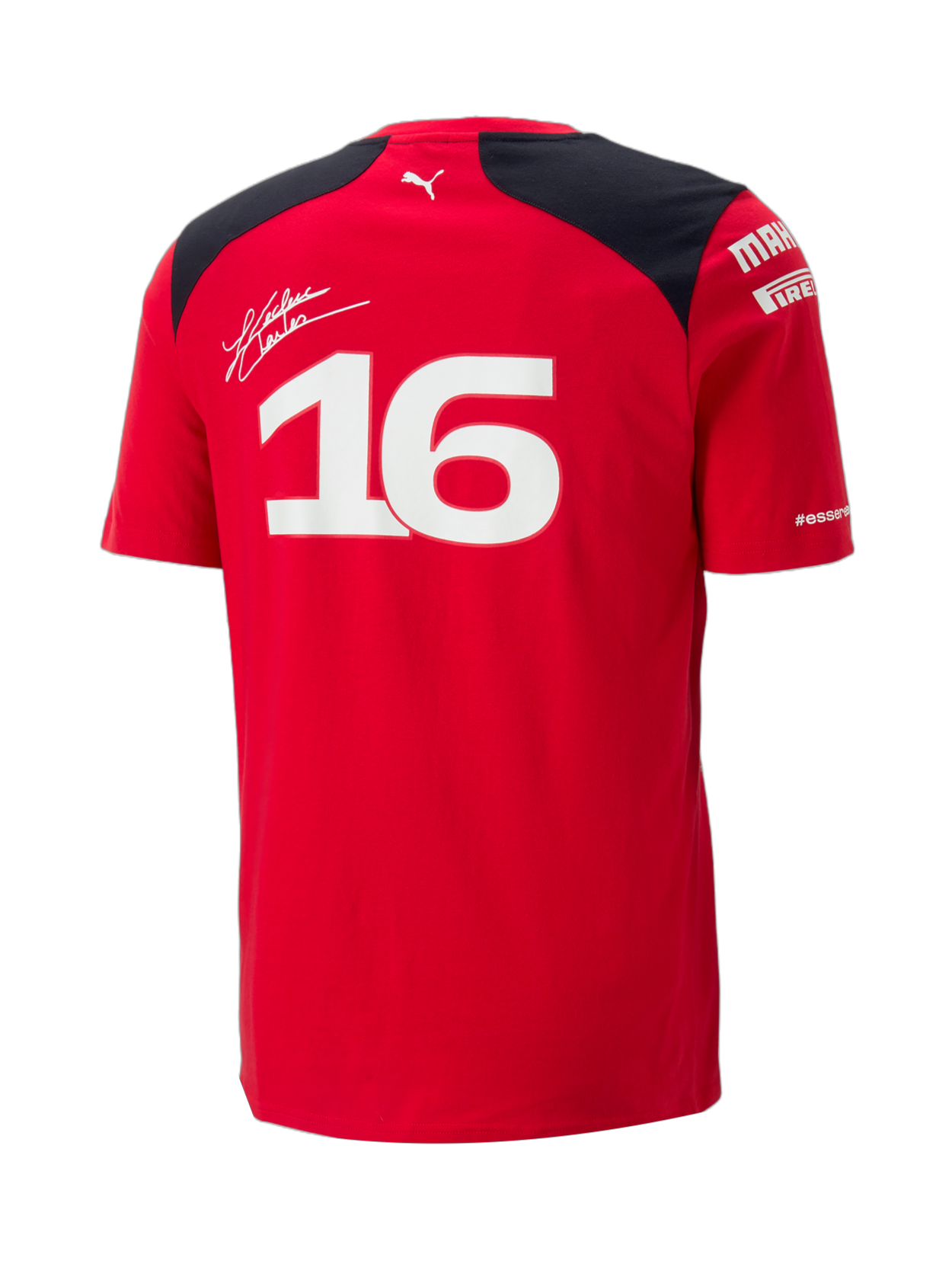 Escudería Ferrari F1 Remera Oficial Charles Leclerc 2023