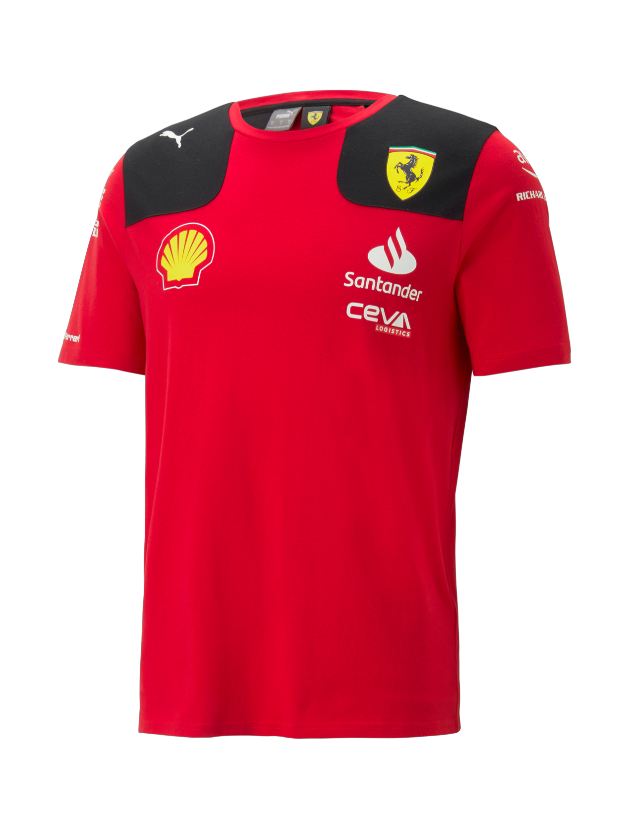 Escudería Ferrari F1 Remera Oficial Charles Leclerc 2023