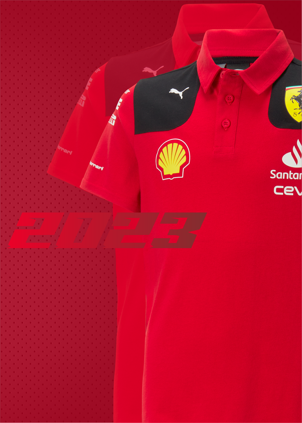 Camiseta de hombre Team Ferrari F1 2023, Ropa \ Camisetas Equipo \ Equipos  de Fórmula 1 \ Ferrari