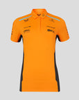 McLaren F1 Polo Oficial Team Replica 2024 - Papaya Mujer