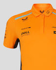 McLaren F1 Polo Oficial Team Replica 2024 - Papaya Mujer