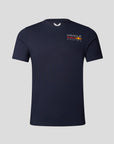 Red Bull Racing F1 Remera con Logo / Azul Noche