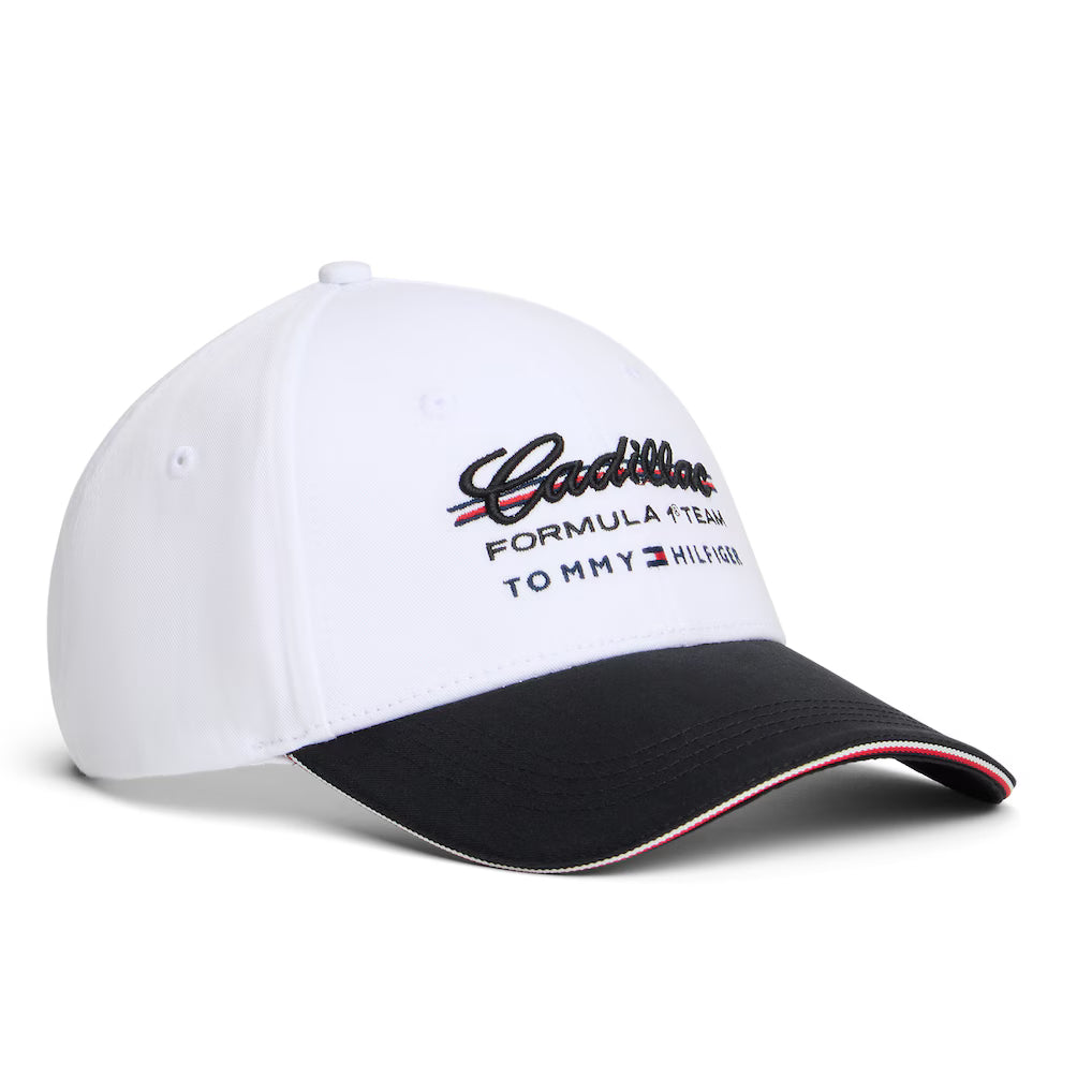 Cadillac F1 Gorra Blanco