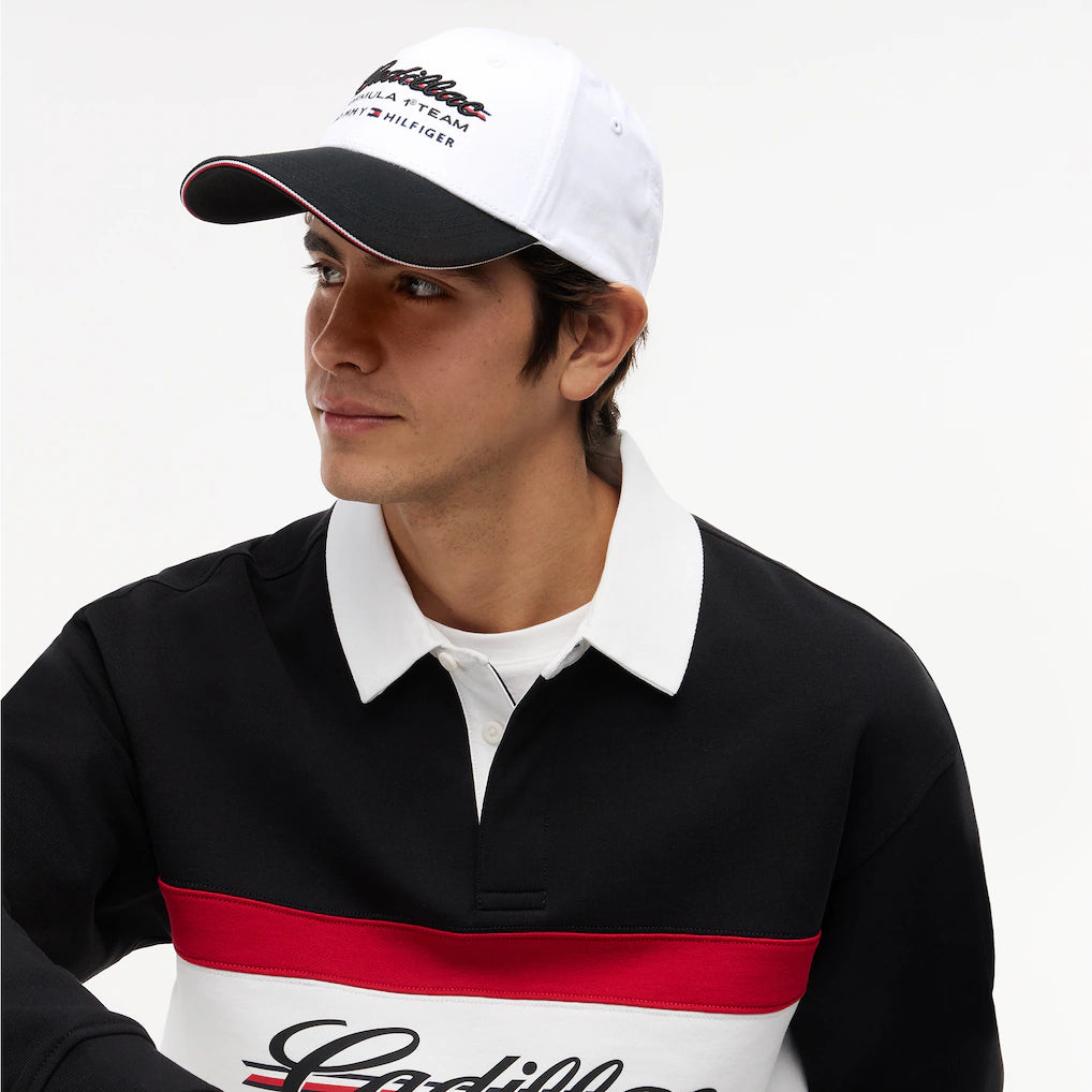 Cadillac F1 Gorra Blanco