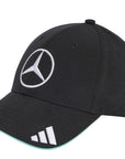 Mercedes AMG Petronas Gorra Oficial del Equipo 2025 - Negro