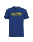 Ayrton Senna Fanwear Logo T-Shirt - Navy