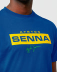 Ayrton Senna Fanwear Logo T-Shirt - Navy