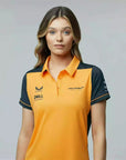 McLaren F1 Women's 2022 Team Polo Shirt - Papaya