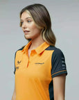 McLaren F1 Women's 2022 Team Polo Shirt - Papaya